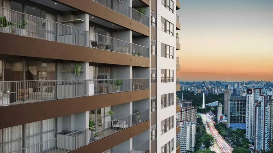 Foto 4 de Apartamento com 1 Quarto à venda, 23m² em Paraíso, São Paulo