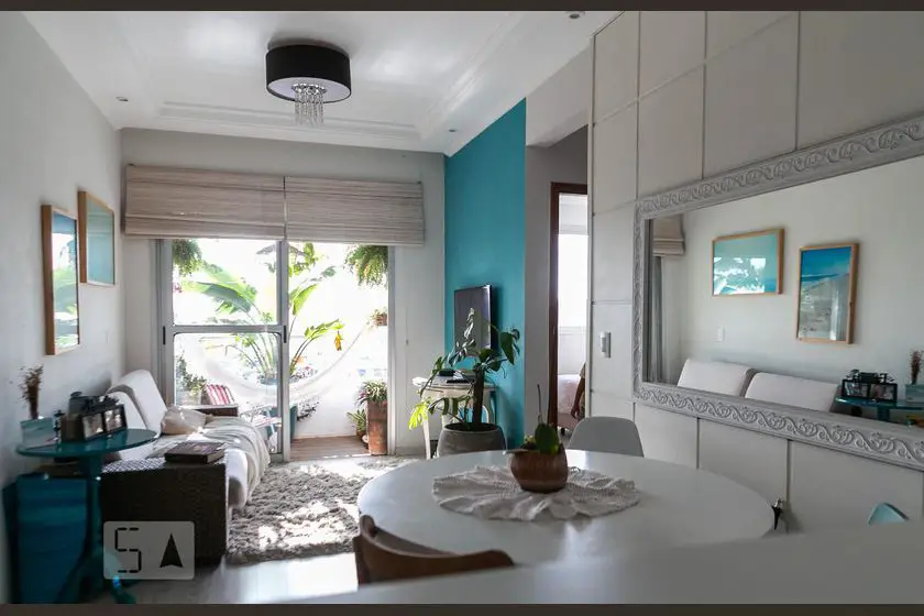 Foto 1 de Apartamento com 2 Quartos para alugar, 65m² em Encruzilhada, Santos