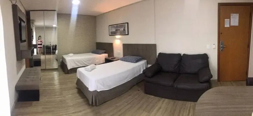 Foto 1 de Flat com 1 Quarto para alugar, 33m² em Setor Pedro Ludovico, Goiânia