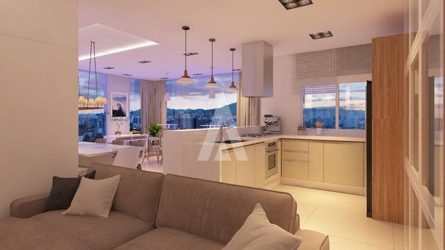 Foto 4 de Apartamento com 1 Quarto à venda, 108m² em América, Joinville