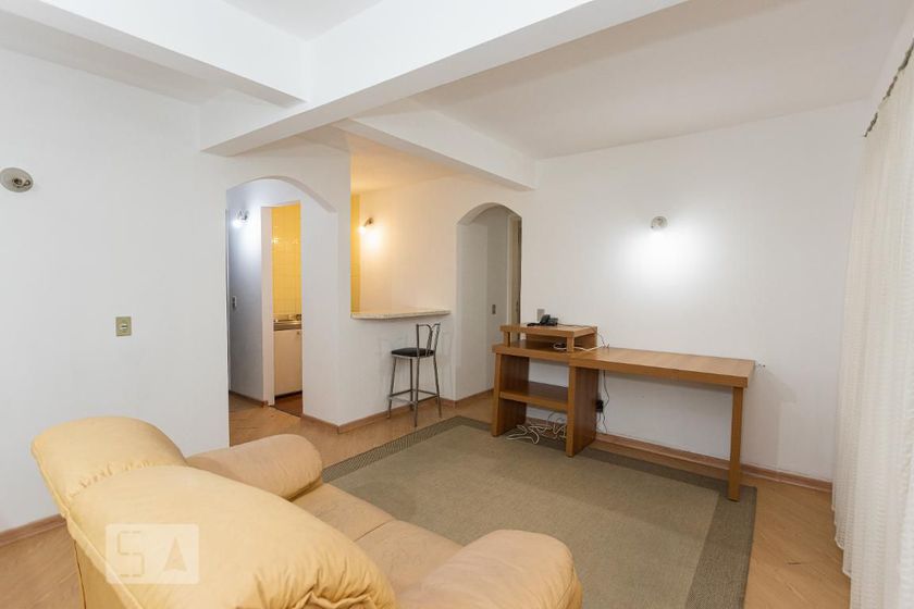 Foto 2 de Apartamento com 1 Quarto para alugar, 40m² em Bigorrilho, Curitiba