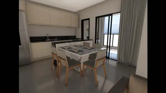 Foto 4 de Apartamento com 1 Quarto à venda, 58m² em Boa Vista, Curitiba