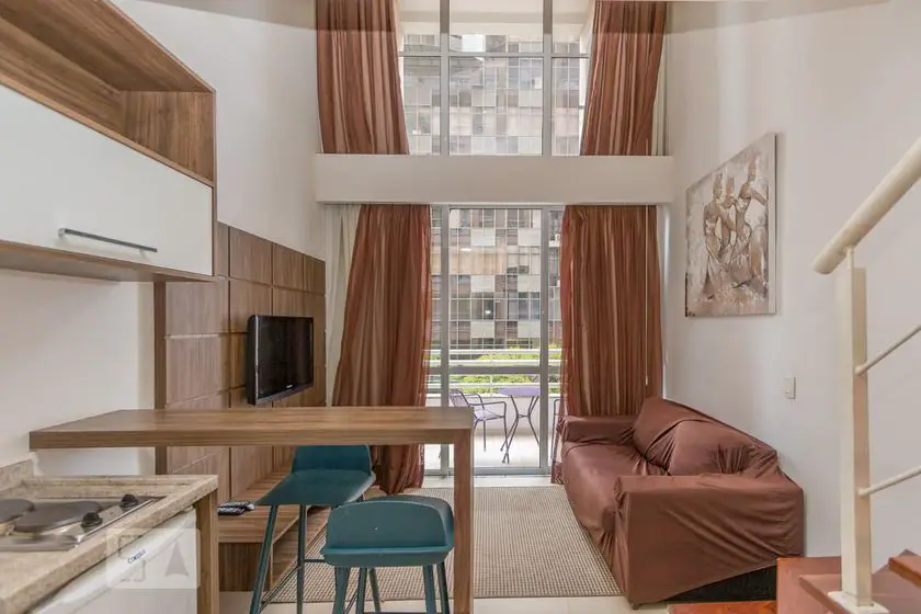 Foto 5 de Apartamento com 1 Quarto para alugar, 45m² em Brooklin, São Paulo