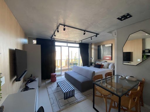 Foto 1 de Apartamento com 1 Quarto à venda, 33m² em Dionísio Torres, Fortaleza