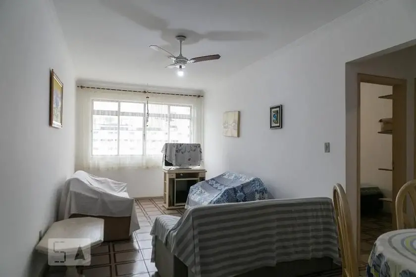 Foto 1 de Apartamento com 1 Quarto para alugar, 65m² em Gonzaga, Santos