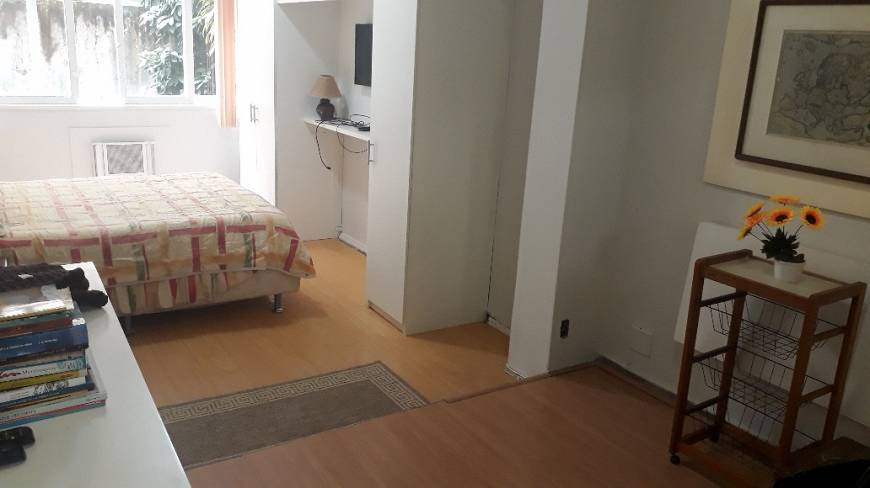 Foto 1 de Apartamento com 1 Quarto para venda ou aluguel, 28m² em Leblon, Rio de Janeiro
