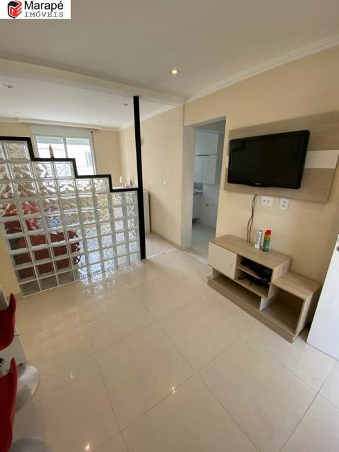 Foto 1 de Apartamento com 1 Quarto à venda, 37m² em Marapé, Santos