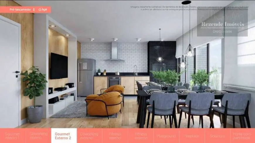 Foto 4 de Apartamento com 2 Quartos à venda, 84m² em Boa Vista, Curitiba