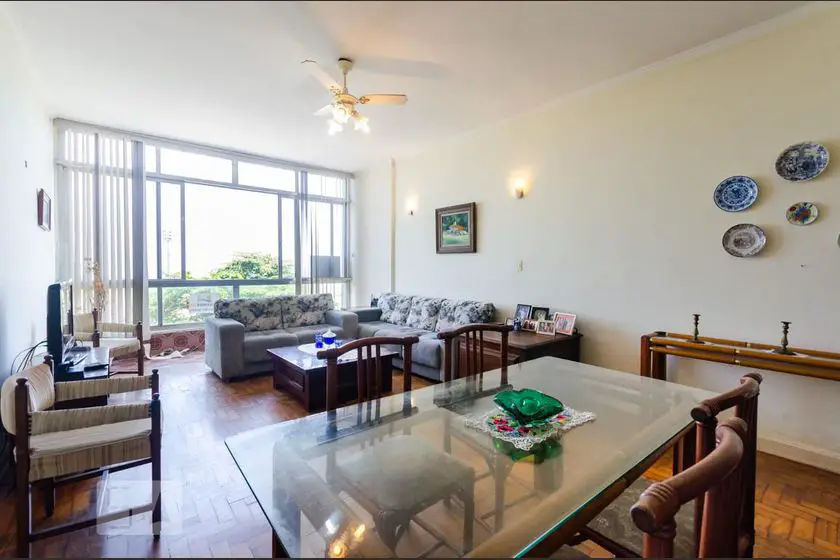 Foto 3 de Apartamento com 2 Quartos para alugar, 120m² em Embaré, Santos