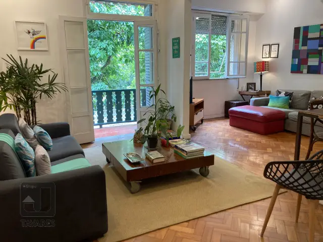 Foto 1 de Apartamento com 3 Quartos à venda, 106m² em Jardim Botânico, Rio de Janeiro