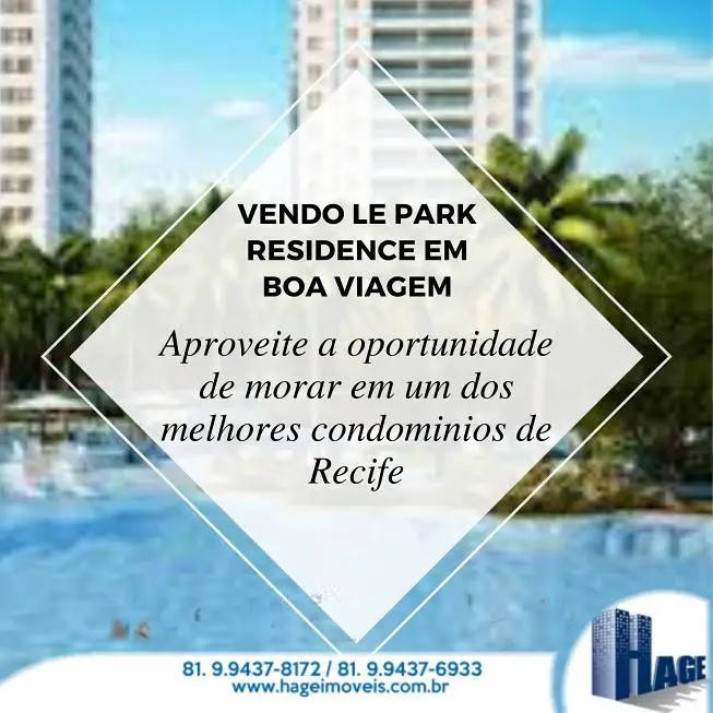 Foto 1 de Apartamento com 4 Quartos à venda, 170m² em Imbiribeira, Recife