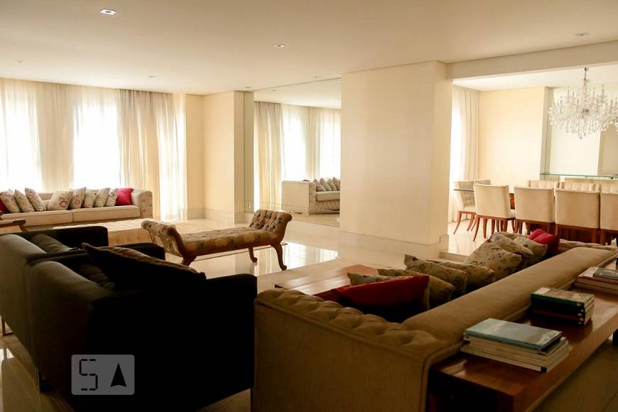 Foto 4 de Apartamento com 4 Quartos para alugar, 370m² em Jardim Marajoara, São Paulo