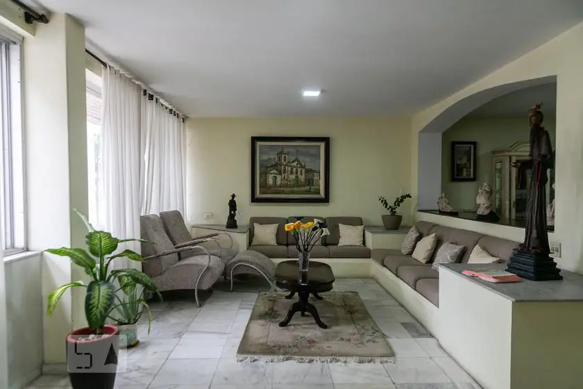 Foto 2 de Apartamento com 5 Quartos para alugar, 300m² em Boqueirão, Santos