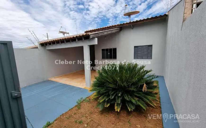 Foto 3 de Casa com 2 Quartos à venda, 65m² em Vila Nasser, Campo Grande