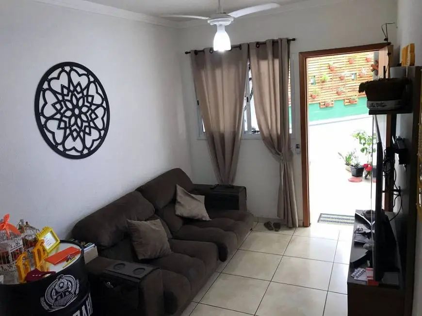 Foto 1 de Casa de Condomínio com 2 Quartos à venda, 70m² em Tude Bastos, Praia Grande