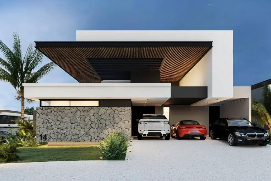 Foto 1 de Casa de Condomínio com 3 Quartos à venda, 220m² em Alphaville Campo Grande 4, Campo Grande