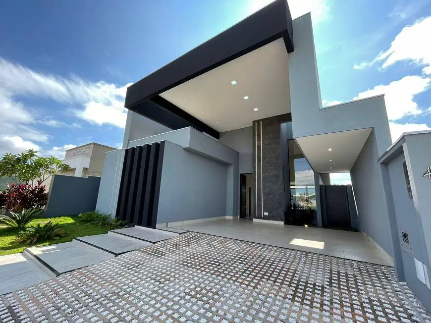 Foto 1 de Casa de Condomínio com 3 Quartos à venda, 203m² em Alphaville Campo Grande, Campo Grande