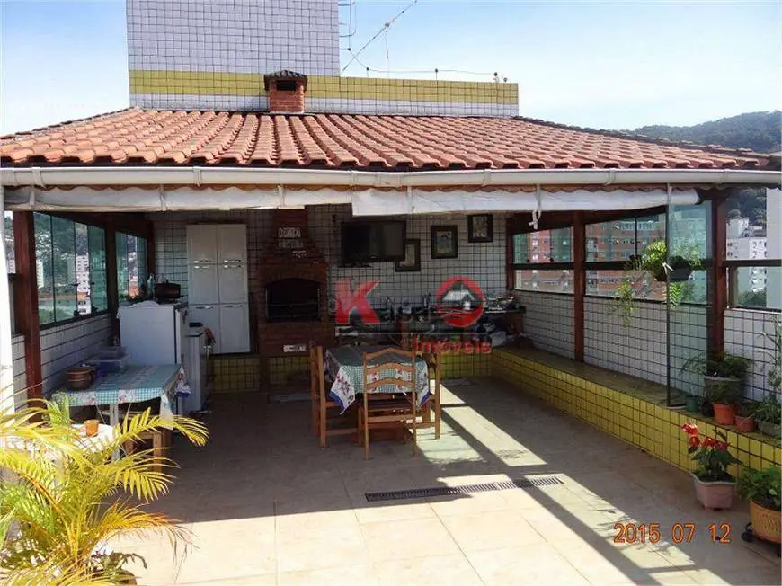 Foto 1 de Cobertura com 4 Quartos à venda, 228m² em Vila Belmiro, Santos