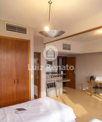 Foto 1 de Flat com 1 Quarto para alugar, 35m² em Serra, Belo Horizonte