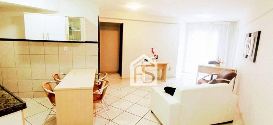 Foto 1 de Flat com 2 Quartos à venda, 52m² em Ponta Negra, Natal