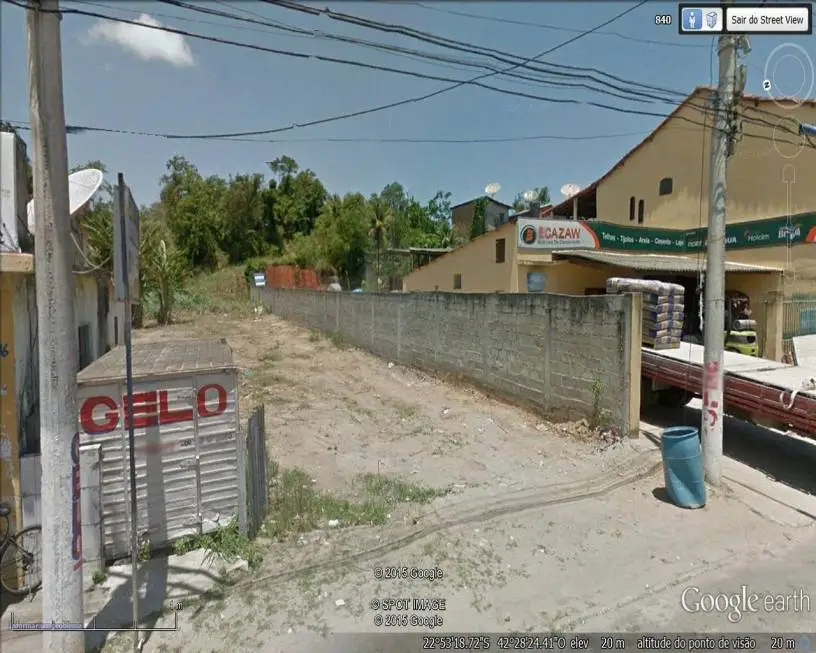 Foto 1 de Lote/Terreno à venda, 750m² em Bacaxá, Saquarema