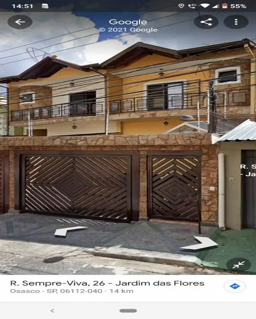 Foto 1 de Sobrado com 4 Quartos à venda, 250m² em Jardim das Flores, Osasco