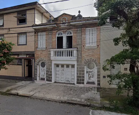 Foto 1 de Sobrado com 7 Quartos para alugar, 296m² em Vila Matias, Santos