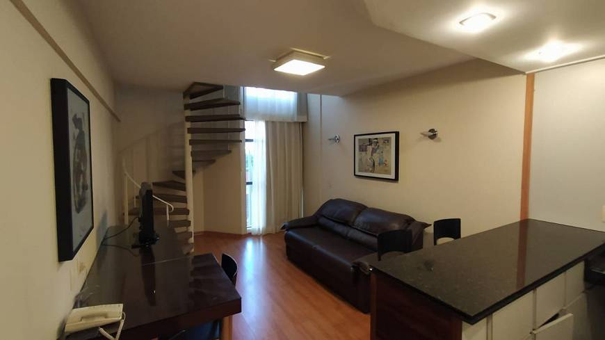Foto 1 de Apartamento com 1 Quarto para alugar, 48m² em Funcionários, Belo Horizonte