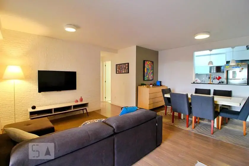 Foto 4 de Apartamento com 2 Quartos para alugar, 93m² em Jardim Bela Vista, Santo André