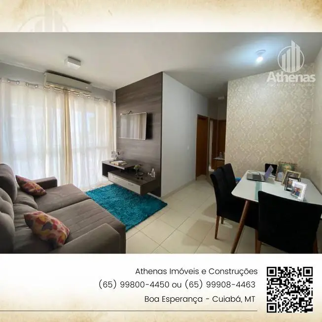 Foto 2 de Apartamento com 3 Quartos à venda, 69m² em Grande Terceiro, Cuiabá