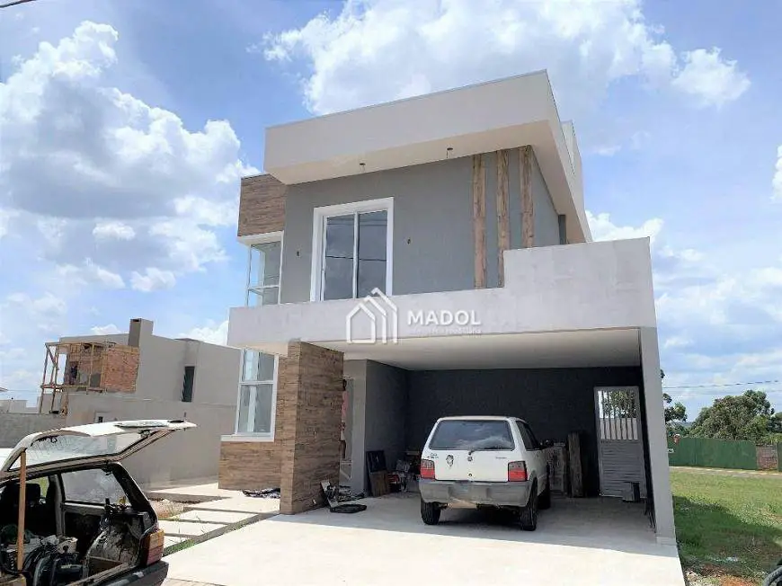 Foto 1 de Casa de Condomínio com 3 Quartos à venda, 155m² em Cara Cara, Ponta Grossa
