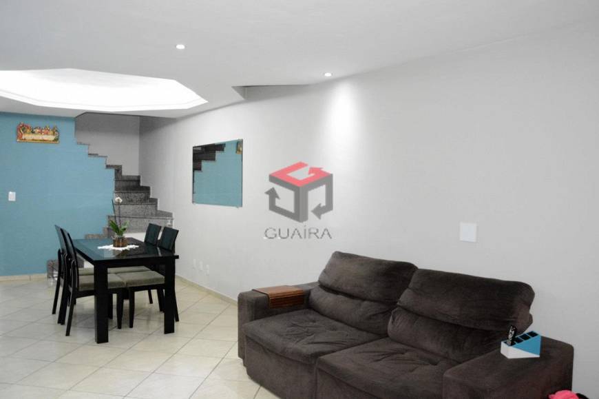 Foto 1 de Sobrado com 3 Quartos à venda, 110m² em Vila Lutecia, Santo André
