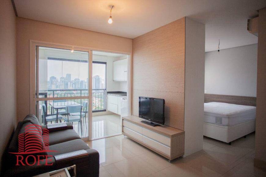 Foto 1 de Apartamento com 1 Quarto para alugar, 37m² em Brooklin, São Paulo