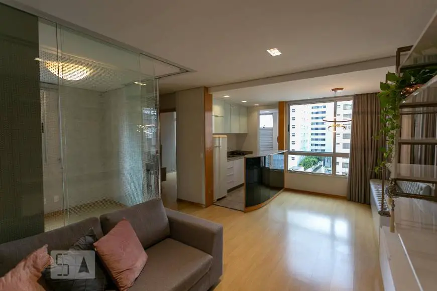 Foto 1 de Apartamento com 1 Quarto para alugar, 53m² em Santo Agostinho, Belo Horizonte