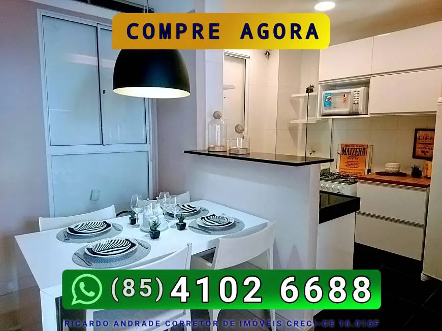 Foto 5 de Apartamento com 2 Quartos à venda, 41m² em Messejana, Fortaleza