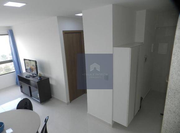 Foto 4 de Flat com 1 Quarto para alugar, 32m² em Paissandu, Recife