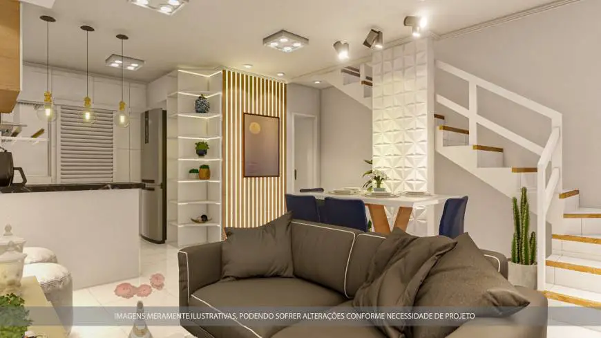 Foto 1 de Casa de Condomínio com 2 Quartos à venda, 65m² em Icarai, Caucaia