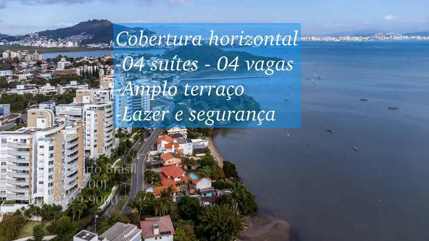 Foto 1 de Cobertura com 4 Quartos à venda, 348m² em Joao Paulo, Florianópolis