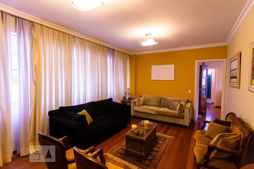 Foto 1 de Apartamento com 3 Quartos para alugar, 195m² em Sion, Belo Horizonte