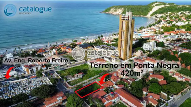 Foto 1 de Lote/Terreno à venda, 420m² em Ponta Negra, Natal