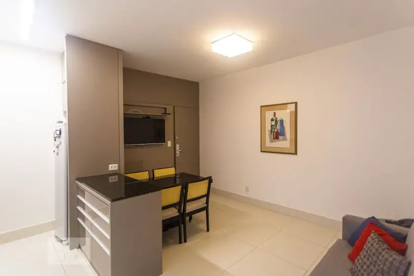Foto 3 de Apartamento com 1 Quarto para alugar, 45m² em Funcionários, Belo Horizonte