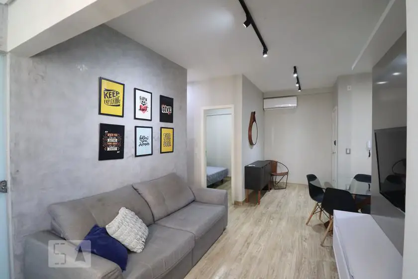 Foto 1 de Apartamento com 2 Quartos para alugar, 55m² em Jardim Goiás, Goiânia