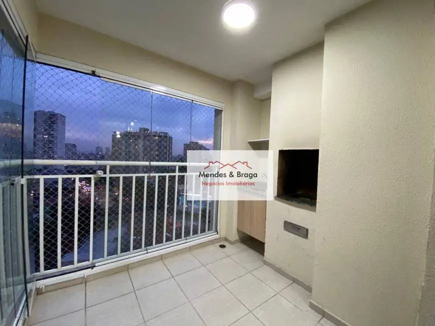 Foto 4 de Apartamento com 3 Quartos para alugar, 75m² em Vila Augusta, Guarulhos