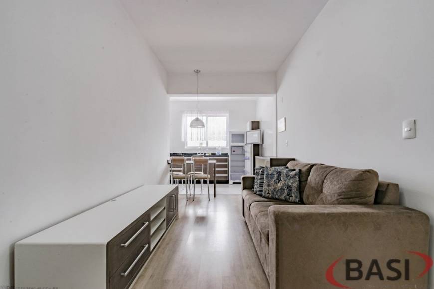 Foto 3 de Apartamento com 1 Quarto para alugar, 43m² em Cabral, Curitiba