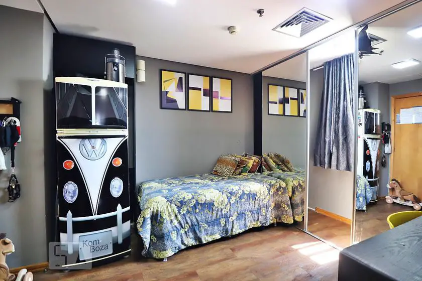 Foto 4 de Apartamento com 1 Quarto para alugar, 40m² em Jardim Bela Vista, Santo André