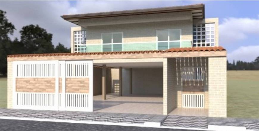 Foto 1 de Casa com 2 Quartos à venda, 40m² em Tude Bastos, Praia Grande