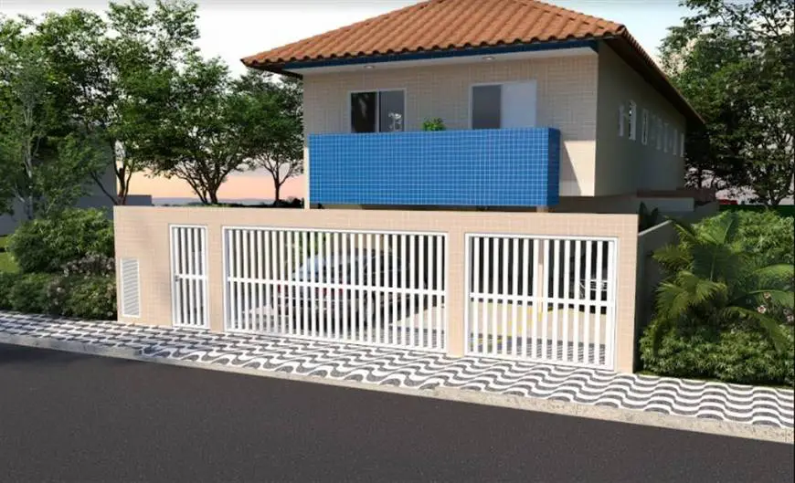 Foto 1 de Casa de Condomínio com 2 Quartos à venda, 52m² em Vila Sonia, Praia Grande