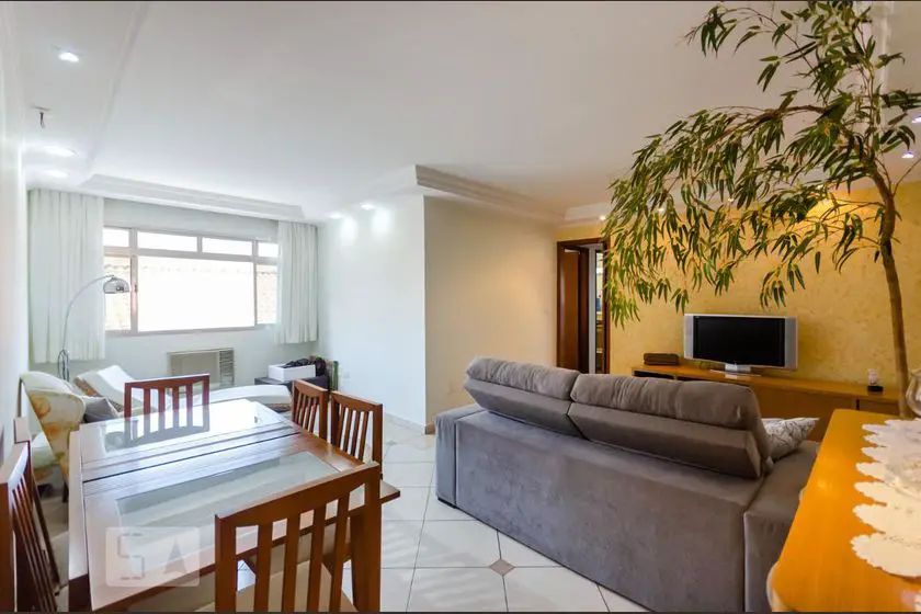 Foto 1 de Apartamento com 3 Quartos para alugar, 105m² em Embaré, Santos