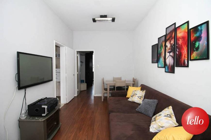 Foto 1 de Apartamento com 1 Quarto para alugar, 59m² em Sé, São Paulo