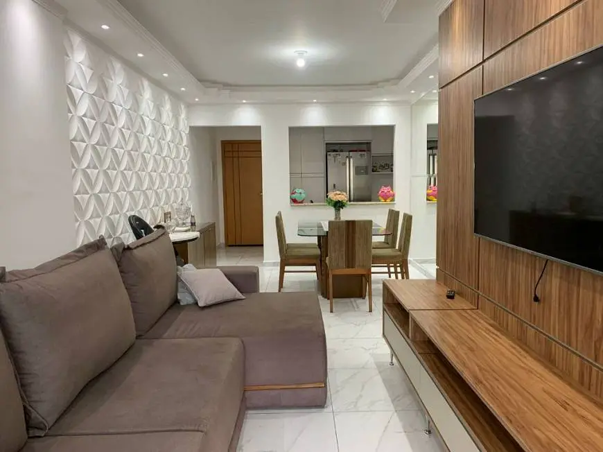 Foto 3 de Apartamento com 3 Quartos para alugar, 115m² em Cidade Ocian, Praia Grande